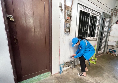 ไฟล์แนบ กปภ.สาขาขลุง ลงพื้นที่เชิงรุกตรวจสอบมาตรวัดน้ำ 0 ลบ.ม.