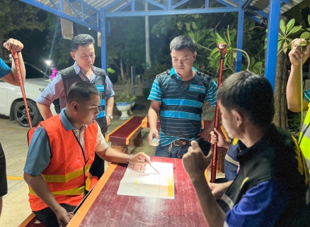 ไฟล์แนบ การประปาส่วนภูมิภาค สาขากระนวน  ทำการออกสำรวจหาท่อแตก-รั่ว โดยวิธีการ ( Passive control ) 