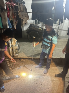 ไฟล์แนบ การประปาส่วนภูมิภาค สาขากระนวน  ทำการออกสำรวจหาท่อแตก-รั่ว โดยวิธีการ ( Passive control ) 