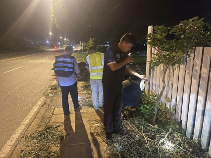 ไฟล์แนบ การประปาส่วนภูมิภาค สาขากระนวน  ทำการออกสำรวจหาท่อแตก-รั่ว โดยวิธีการ ( Passive control ) 