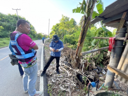 ไฟล์แนบ กปภ.สาขาขลุง ออกสำรวจหาท่อรั่วในพื้นที่ตามแผน MM05 สถานีผลิตน้ำพลิ้ว จ่ายพื้นที่บางสระเก้า บริเวณ ม.2,3,4,5 ต.บางสระเก้า อ.แหลมสิงห์ จ.จันทบุรี