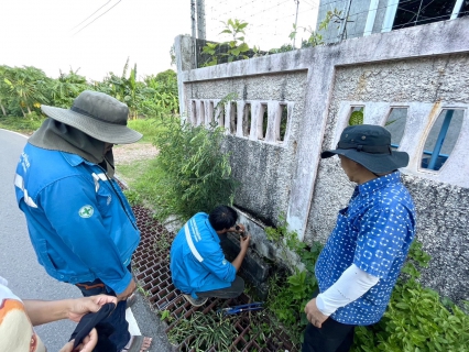 ไฟล์แนบ กปภ.สาขาขลุง ออกสำรวจหาท่อรั่วในพื้นที่ตามแผน MM05 สถานีผลิตน้ำพลิ้ว จ่ายพื้นที่บางสระเก้า บริเวณ ม.2,3,4,5 ต.บางสระเก้า อ.แหลมสิงห์ จ.จันทบุรี
