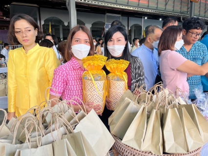 ไฟล์แนบ กปภ.สาขาขลุง เข้าร่วมพิธีทำบุญตักบาตรถวายพระกุศล งานฉลองพระชนมายุ 8 รอบ สมเด็จพระอริยวงศาคตญาณ สมเด็จพระสังฆราช สกลมหาสังฆปริณายก