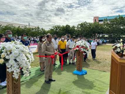 ไฟล์แนบ กปภ.สาขาสามพราน เข้าร่วมกิจกรรมเดินรณรงค์ต่อต้านยาเสพติดและรณรงค์อนุรักษ์สิ่งแวดล้อม