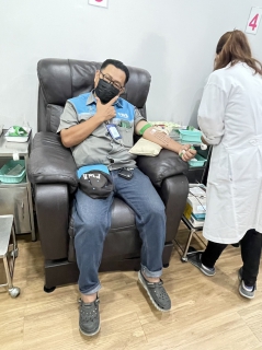 ไฟล์แนบ การประปาส่วนภูมิภาคสาขากาญจนบุรี ดำเนินกิจกรรมบริจาคโลหิต