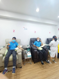 ไฟล์แนบ การประปาส่วนภูมิภาคสาขากาญจนบุรี ดำเนินกิจกรรมบริจาคโลหิต