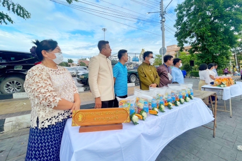 ไฟล์แนบ กปภ.สาขาปทุมธานี ร่วมพิธีทำบุญตักบาตรถวายพระกุศล ฉลองพระชนมายุ 96 พรรษา สมเด็จพระสังฆราช