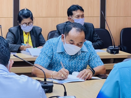 ไฟล์แนบ การประปาส่วนภูมิภาคสาขาชุมพรร่วมประชุมร่วมกับจังหวัดชุมพร แนวทางการบริหารจัดการโครงการพัฒนาพื้นที่หนองใหญ่ตามพระราชดำริ  ตำบลบางลึก อำเภอเมืองชุมพร จังหวัดชุมพร