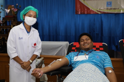 ไฟล์แนบ กปภ.ข.4 จัดกิจกรรม บริจาคโลหิตเพื่อถวายเป็นพระกุศล สมเด็จพระอริยวงศาคตญาณ สมเด็จสังฆราช สกลมหาสังฆปริณายก เนื่องในโอกาสฉลองพระชนมายุ 8 รอบ