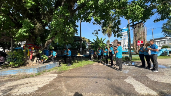 ไฟล์แนบ การประปาส่วนภูมิภาคสาขาชุมพร ร่วมกิจกรรมไหว้พระภูมิเจ้าที่เพื่อความเป็นสิริมงคล ณ การประปาส่วนภูมิภาคสาขาชุมพร อำเภอเมือง จังหวัดชุมพร