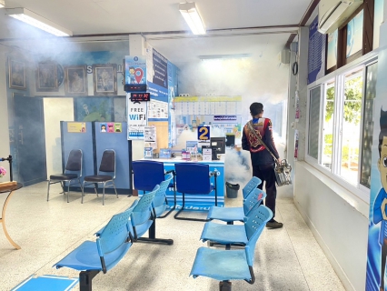 ไฟล์แนบ กปภ.สาขาขลุง ต้อนรับเจ้าหน้าที่เทศบาลตำบลซึ้ง ในการลงพื้นที่ฉีดพ่นหมอกควันกำจัดยุงลาย เพื่อป้องกันการแพร่กระจายของยุงลาย และป้องกันการระบาดของโรคไข้เลือดออก