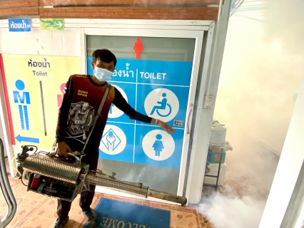 ไฟล์แนบ กปภ.สาขาขลุง ต้อนรับเจ้าหน้าที่เทศบาลตำบลซึ้ง ในการลงพื้นที่ฉีดพ่นหมอกควันกำจัดยุงลาย เพื่อป้องกันการแพร่กระจายของยุงลาย และป้องกันการระบาดของโรคไข้เลือดออก