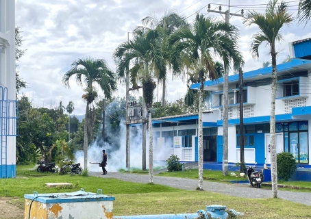 ไฟล์แนบ กปภ.สาขาขลุง ต้อนรับเจ้าหน้าที่เทศบาลตำบลซึ้ง ในการลงพื้นที่ฉีดพ่นหมอกควันกำจัดยุงลาย เพื่อป้องกันการแพร่กระจายของยุงลาย และป้องกันการระบาดของโรคไข้เลือดออก