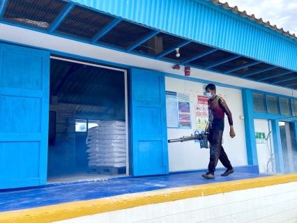 ไฟล์แนบ กปภ.สาขาขลุง ต้อนรับเจ้าหน้าที่เทศบาลตำบลซึ้ง ในการลงพื้นที่ฉีดพ่นหมอกควันกำจัดยุงลาย เพื่อป้องกันการแพร่กระจายของยุงลาย และป้องกันการระบาดของโรคไข้เลือดออก