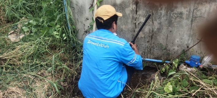 ไฟล์แนบ ส่งมิสเตอร์ประปา ตรวจสอบน้ำไม่ไหล เฮทั้งหมู่บ้าน !! แก้ไขทันใจ น้ำใสไหลแรง 