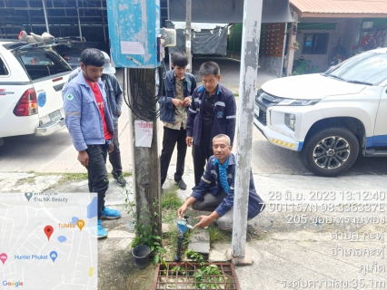 ไฟล์แนบ กปภ.สาขาภูเก็ต ร่วมกับบริษัท เอเชีย อินฟราสตรักเชอร์ แมเนจเม้นท์ (ประเทศไทย) จำกัด (โครงการจัดการลดน้ำสูญเสีย) ลงพื้นที่ตรวจวัดแรงดันน้ำบริเวณ ต.กะทู้ อ.กะทู้  จ.ภูเก็ต