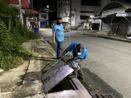 ไฟล์แนบ การประปาส่วนภูมิภาคสาขาจันดี ลงพื้นที่สำรวจ หาท่อแตกท่อรั่ว
