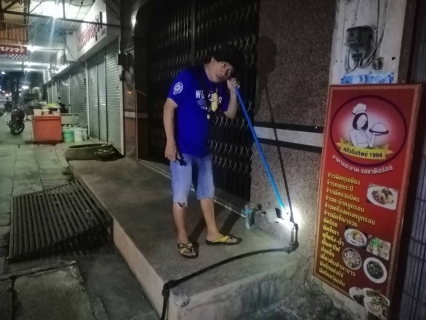 ไฟล์แนบ การประปาส่วนภูมิภาคสาขาจันดี ลงพื้นที่สำรวจ หาท่อแตกท่อรั่ว