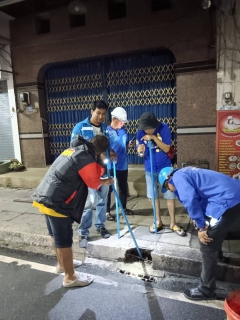 ไฟล์แนบ การประปาส่วนภูมิภาคสาขาจันดี ลงพื้นที่สำรวจ หาท่อแตกท่อรั่ว