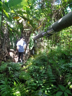 ไฟล์แนบ วันอังคารที่ 27 มิถุนายน 2566 การประปาส่วนภูมิภาคสาขากาญจนดิษฐ์ ภายใต้การบริหารงานโดย นายสุรพงศ์ สมหวัง ผู้จัดการการประปาส่วนภูมิภาคสาขากาญจนดิษฐ์ มอบหมายนายฤทธิเดช อินทวงศ์ หัวหน้างาน 8 งานบริการและควบคุมน้ำสูญเสีย และพนักงานในสังกัด ลงพื้นที่สำรวจ หาท่อแตกท่อรั่ว บริเวณตำบลตะเคียนทอง และตำบลทุ่งกง อำเภอกาญจนดิษฐ์ เพื่อลดน้ำสูญเสียในระบบจำหน่ายและเพิ่มแรงดันในเส้นท่อ เป็นการให้บริการน้ำประปาอย่างเต็มประสิทธิภาพตามมาตรฐานของ กปภ.