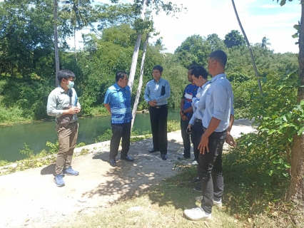 ไฟล์แนบ การประปาส่วนภูมิภาคสาขากาญจนดิษฐ์ ให้การต้อนรับ นายประทีป กุศลวัฒนะ ผอ.กปภ.ข.4   มานิต อินทรประเสริฐ ผอ.กองแผนและวิชาการ และนายภาษิต พันลำ ผู้อำนวยการกองแผนกลยุทธ์และวิศวกรรมทรัพยากรน้ำ ในโอกาสลงพื้นที่ ตรวจเยี่ยมกปภ.สาขากาญจนดิษฐ์