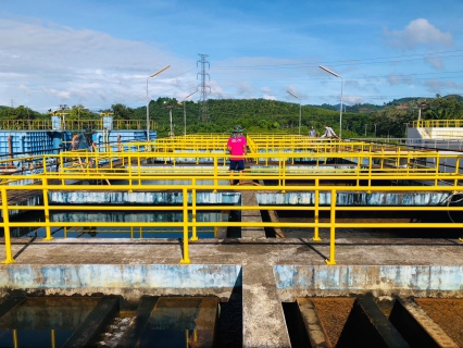 ไฟล์แนบ กปภ.สาขาพังงา ดำเนินการล้างถังตกตะกอนโรงกรองน้ำขนาด 300 ลบ.ม./ชม. สถานีผลิตน้ำโรงกรองน้ำขุมเหมืองพังงา