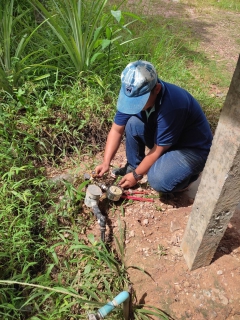 ไฟล์แนบ การประปาส่วนภูมิภาคสาขาคลองท่อมลงพื้นที่​เพื่อดำเนินการตรวจวัดแรงดันน้ำ บริเวณพื้นที่ตำบลห้วยน้ำขาว อำเภอคลองท่อม จังหวัดกระบี่