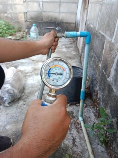 ไฟล์แนบ กปภ.สาขาบ้านตาขุน ตรวจวัดแรงดันน้ำ ณ บริเวณอำเภอบ้านตาขุน จังหวัดสุราษฎร์ธานี