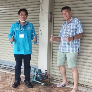 ไฟล์แนบ กปภ.สาขากำแพงเพชร ส่งมิสเตอร์ประปาตรวจสอบประตูน้ำรั่ว