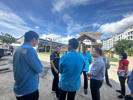 ไฟล์แนบ นายประทีป กุศลวัฒนะ ผอ.กปภ.ข.4 ลงพื้นที่เยี่ยมชม ระบบผลิตน้ำของเทศบาลเมืองป่าตอง