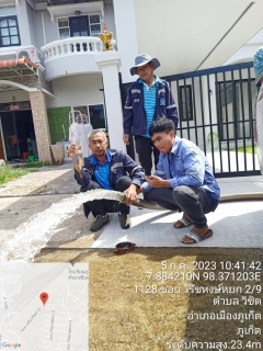 ไฟล์แนบ กปภ.สาขาภูเก็ต ร่วมกับ บริษัท เอเชีย อินฟราสตรักเชอร์ แมเนจเม้นท์ (ประเทศไทย) จำกัด (โครงการจัดการลดน้ำสูญเสีย) ดำเนินการระบายตะกอน ณ หมู่บ้านอนุภาษมโนรมณ์ โครงการเสริมทรัพย์ ต.วิชิต อ.เมืองภูเก็ต จ.ภูเก็ต