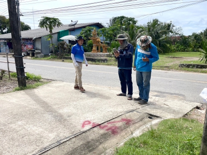 ไฟล์แนบ กปภ.สาขาขลุง ออกสำรวจหาท่อรั่วในพื้นที่ตามแผน MM07 สถานีผลิตน้ำพลิ้ว จ่ายพื้นที่แหลมสิงห์ บริเวณตลาดแถวกลาง ม.3, คลองกลอย ม.5, ริมคลอง ม.6 ต.ปากน้ำฯ อ.แหลมสิงห์ จ.จันทบุรี