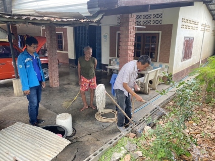 ไฟล์แนบ กปภ.สาขากาญจนบุรี ออกพื้นที่ตรวจสอบคุณภาพน้ำประปา ตรวจวัดค่าคลอรีน ค่าความขุ่นในน้ำประปา 