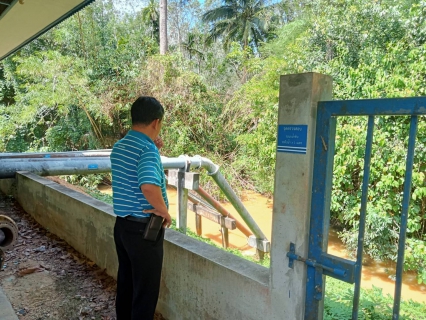 ไฟล์แนบ การประปาส่วนภูมิภาคสาขากาญจนดิษฐ์ ดำเนินการสำรวจปริมาณน้ำดิบและตรวจสอบปริมาณน้ำดิบ เฝ้าระวังภัยแล้ง แล้งนี้ต้องผ่านไปได้