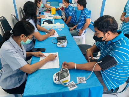 ไฟล์แนบ การประปาส่วนภูมิภาคสาขาไชยา เข้ารับการตรวจสุขภาพประจำปี 2566 โดยมีทีมแพทย์ และพยาบาล จาก โรงพยาบาลไชยา