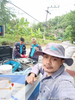 ไฟล์แนบ กปภ.สาขาภูเก็ต ดำเนินการตรวจสอบคุณภาพน้ำตามแผน บริเวณ DMA-18 เชิงทะเล-กมลา บางเทา ซ.4 ต.เชิงทะเล อ.ถลาง จ.ภูเก็ต