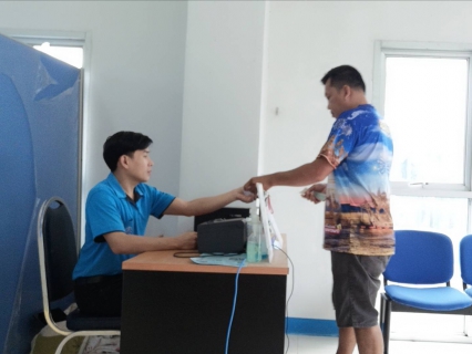 ไฟล์แนบ กปภ.สาขาภูเก็ต ลงพื้นที่รับชำระค่าน้ำประปานอกสถานที่ครั้งที่ 1 ประจำเดือน กรกฎาคม 2566 ณ สถานีผลิตน้ำบ้านบางโจ