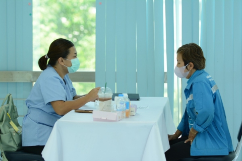 ไฟล์แนบ กปภ.สาขารังสิต(ชั้นพิเศษ) เข้าร่วมโครงการ สร้างเสริมสุขภาวะทางใจวัยทำงาน Mental Health Check in