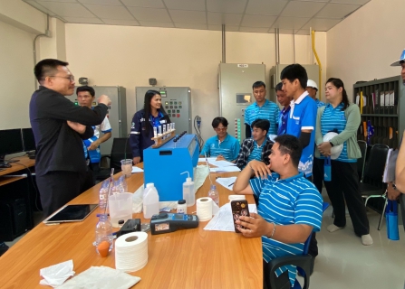 ไฟล์แนบ กปภ.สาขาขอนแก่น (พ) จัดอบรมการควบคุมคุณภาพน้ำ (On-the-job training ) แก่พนักงานเเละลูกจ้างสายงานผลิต ที่ได้รับการเเต่งตั้งบรรจุใหม่ 