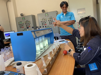 ไฟล์แนบ กปภ.สาขาขอนแก่น (พ) จัดอบรมการควบคุมคุณภาพน้ำ (On-the-job training ) แก่พนักงานเเละลูกจ้างสายงานผลิต ที่ได้รับการเเต่งตั้งบรรจุใหม่ 