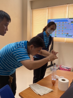 ไฟล์แนบ กปภ.สาขาขอนแก่น (พ) จัดอบรมการควบคุมคุณภาพน้ำ (On-the-job training ) แก่พนักงานเเละลูกจ้างสายงานผลิต ที่ได้รับการเเต่งตั้งบรรจุใหม่ 