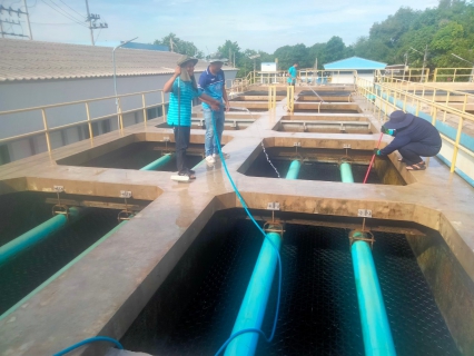 ไฟล์แนบ กปภ.สาขากาญจนบุรี ล้างถังตกตะกอนโรงกรองน้ำ ประจำเดือน กรกฎาคม 2566 