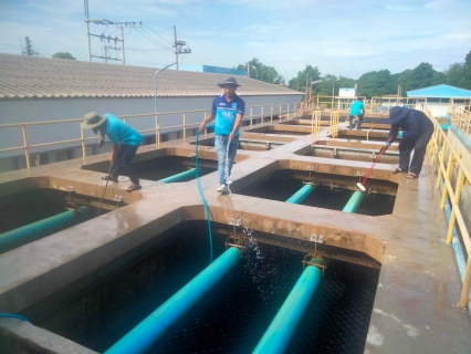 ไฟล์แนบ กปภ.สาขากาญจนบุรี ล้างถังตกตะกอนโรงกรองน้ำ ประจำเดือน กรกฎาคม 2566 