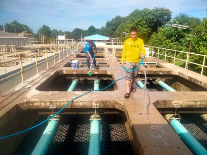 ไฟล์แนบ กปภ.สาขากาญจนบุรี ล้างถังตกตะกอนโรงกรองน้ำ ประจำเดือน กรกฎาคม 2566 