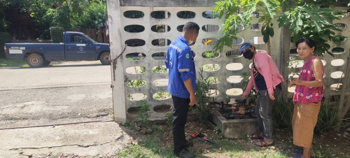 ไฟล์แนบ กปภ.สาขากำแพงเพชร ส่งมิสเตอร์ประปา ตรวจสอบประตูน้ำปิดไม่สนิท