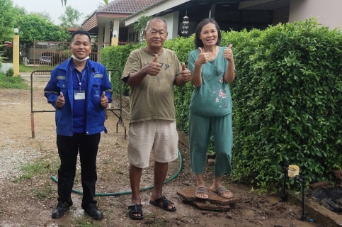 ไฟล์แนบ มิสเตอร์ประปากำแพงเพชร ลุยเดี่ยว ! ย้ายมาตรวัดน้ำ 