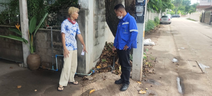 ไฟล์แนบ กปภ.สาขากำแพงเพชร ส่งมิสเตอร์ประปาลงพื้นที่แก้ไขปัญหา ลูกค้าประทับใจชื่นชมในงานบริการ