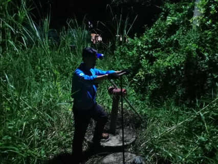 ไฟล์แนบ   กปภ.สาขาปากพนัง ลงพื้นที่เดินสำรวจหาท่อแตก/ท่อรั่ว จากการทำ step test ในพื้นที่ DM-01-01-01 ตามแผนลดน้ำสูญเสีย บริเวณพื้นที่ ต.บางศาลา,ต.ป่าระกำ,ต.บ้านใหม่ อ.ปากพนัง จ.นครศรีธรรมราช 