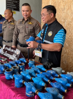 ไฟล์แนบ กปภ.สาขาขอนแก่น (พ) ร่วมงานเเถลงข่าว จับกุมผู้ต้องหาก่อเหตุลักทรัพย์(มาตรวัดน้ำ) เเละตรวจค้นร้านรับซื้อของเก่า พร้อมตรวจยึดมาตรวัดน้ำประปา ประมาณ 226 ตัว