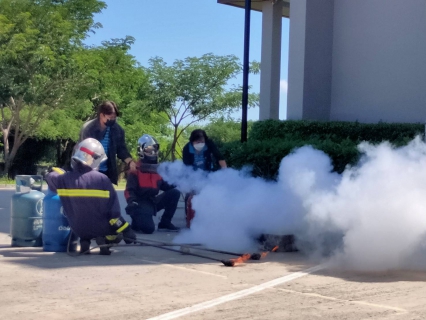 ไฟล์แนบ กปภ.พระนครศรีอยุธยา(พ) ร่วมฝึกอบรมความปลอดภัยจากสารเคมี และการหนีไฟเบื้องต้น